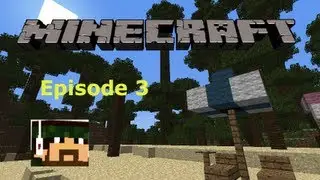 Minecraft Lets Build: A Beach Scene: Episode 3