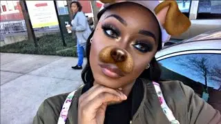 My Birthday Glam Makeup Tutorial 2017 | brown/ dark skin friendly