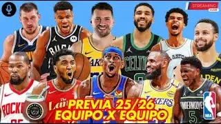 🔴 VIVO 🔴 PLAYER FACTORY - PREVIA NBA 25/26 - EQUIPO X EQUIPO 🏀⭐️🔥 !!!