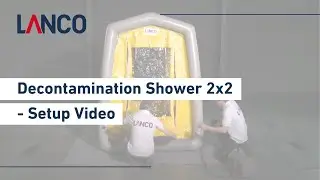 Decontamination Shower 2x2 &ndash; Setup