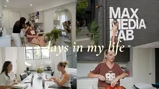 3 days at home: cooking, beauty appointments, meetings + Q&A