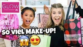 GLOW Berlin 2018 KRASSE Make-Up Ausbeute 💄💸 - unsere Goodiebag! + VERLOSUNG