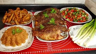 سمك الانشوجه (البساريا)مقرمش جدا والطعم تحفه 😋