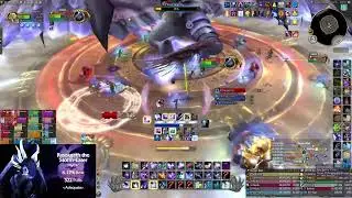 Adequate vs. Mythic Raszageth the Storm-Eater (Arcane Mage PoV)