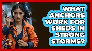 What Anchors Work For Sheds In Strong Storms?