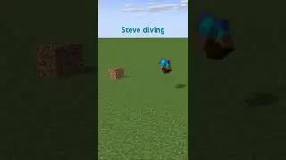 Steve Diver #cavediver #steve #minecraft #mineimator
