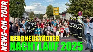 Nachtlauf Bergneustadt 2025: 1.409 L&auml;ufer, Bambini 800 m & Sch&uuml;ler 2.4 km Highlights