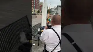2nd camera view (Elliot catches a American eel)
