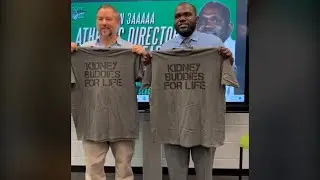 McIntosh High School athletic director needing kidney transplant meets his match | WSB-TV