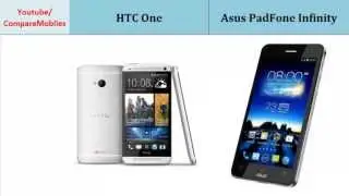 HTC One VS Asus PadFone Infinity, features spec