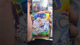 Gear 5 luffy - OP-05 opening #onepiece #onepiececardgame #anime #luffy #netflix #tcg #shorts