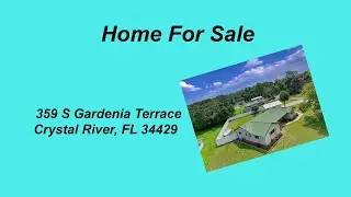 359 S Gardenia Terrace Crystal River, FL 34429