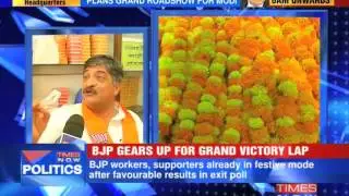 BJP gears up for grand victory lap