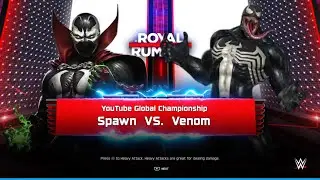 YouTube Royal Rumble Spawn vs Venom (c)