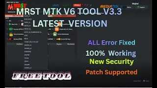 Frp Bypass Tool MediaTek V3 3 Android  16.15.14.  MRST BYPASS TOOL FREE l New Frp tool 2026