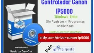 Descargar Controlador Canon ip5000 Windows Vista