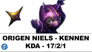 Origen Niels XD(Zvenillan) - Kennen vs Graves - EUW Duo with Mithy