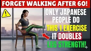 After 60|6 Exercises the Japanese do to Double Their Leg Strength| Senior Health Tips