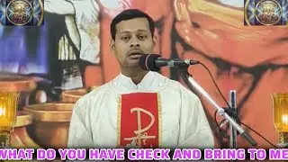 WHAT DO YOU HAVE CHECK AND BRING TO ME |PRAYER | REV.FR.A.ARPUTHRAJ 9688473834 WARRIORS OF EUCHARIST