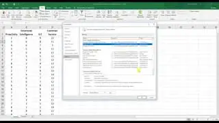 Correlation in Excel