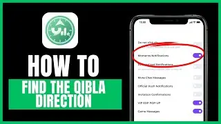 How to find the Qibla direction on Yolo Live