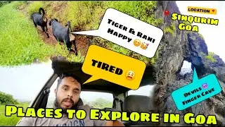 Explored Devils😈 Finger Cave at Sinqurim Along with Tiger & Rani🐕|Don't Forget to Carry Water 💧😩😩