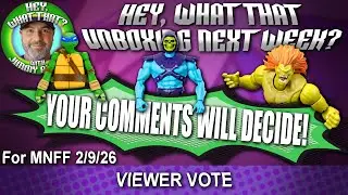 Vote Between Six Figure Lines! - Hey, What That Unboxing Next Week? - 2 / 2 / 26 - Action Figures
