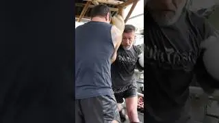 Treino irado com Marfio Canoletti, um &iacute;dolo do K1 World Max.