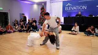 Allan and Vick - Brazilian Zouk demo | Elevation Zouk Festival 2025