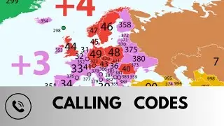 Countries Phone Codes || Country Codes |Dialling Codes || ISO Country Codes