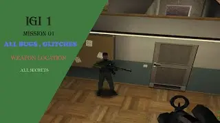 Project IGI 1 Mission 1 All Glitches, Bugs and weapon location #classicgames #nostalgia #igi #igi1