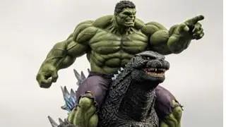 Hulk vs Godzilla: Who is the Real King💪🦖#hulk #godzilla #marvel #venom  #thanos #superhero #trending