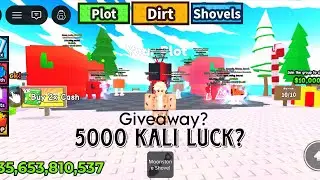 Admin abuse terGokil 5000 kali luck? Dig and Hatch a Brainrot
