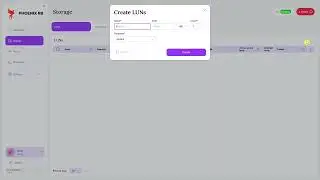PHOENIX RB: создание и удаление LUN-а (Create LUN, Delete LUN)