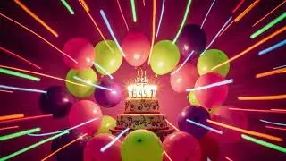 Happy Birthday Song for Kids | Bright Birthday Music for Toddlers and Preschoolers