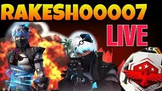 GARENA FREE FIRE RANKED LIVE #INDIA/ FREE FIRE GAMEPLAY !! GAMINGWITHRAKESH !!