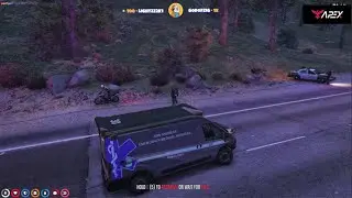 Koil Reacts To Police Mag Dump Randy Bullet (NOPIXEL)