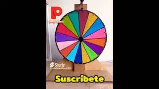 Como hacer una ruleta con material reciclable #manualidades #diy #craft