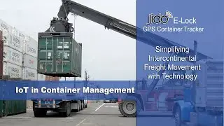 JIDO E-Lock - GPS CONTAINER TRACKER - For your One-Stop Asset Management Solutiom