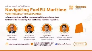 Navigating FuelEU Maritime: Your Roadmap to Compliance #NormecVerifavia #FuelEU #FuelEUMaritime