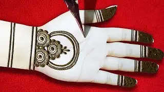 new simple dulhan hand mehndi design - latest arabic mehndi design