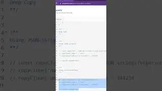 Deep copy/clone JavaScript's Object #javascript #programming #coding #frontenddeveloper #frontend
