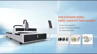 🔧 3015 Fiber Laser Cutting Machine | High Precision. High Speed. High Productivity.