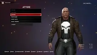 The Rock Becomes The Punisher in WWE 2K25 &ndash; Ultimate Marvel Antihero Transformation!