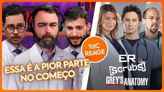 M&eacute;dicos reagem ao primeiro dia da resid&ecirc;ncia m&eacute;dica nas s&eacute;ries  - TdC Reage