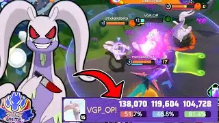 How to do 100k Damage in ALL with Goodra 😈🤫 ll Pokemon unite dragon