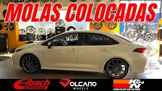 COMO MONTAR AS MOLAS EIBACH NO COROLLA 2020 PARA FICAR UM POUCO MAIS BAIXO