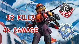 Apex Legends Valkyrie WORLD RECORD Malaysia 32 KILLS 4K DAMAGE