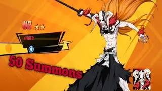 ⚠️Bleach: Immortal Soul - 50 Summons ( Ичиго Берсерк) ⚠️