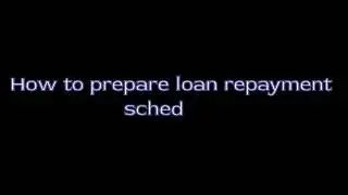 How to create loan repayment schedule? | Explained in simplified language (In Hindi)| Home/car loan